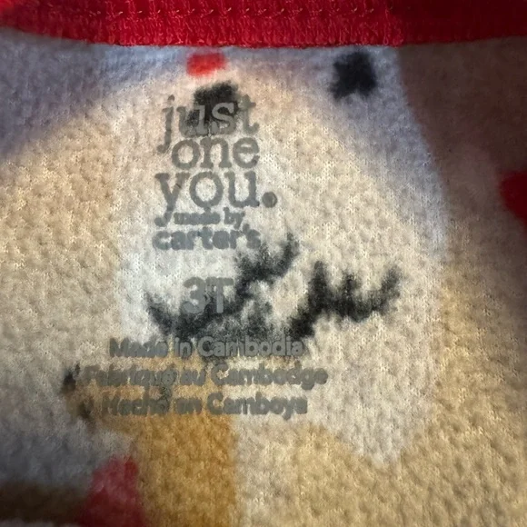 Bundle of Toddler Holiday Tops and Pajamas 3T - Picture 8 of 9